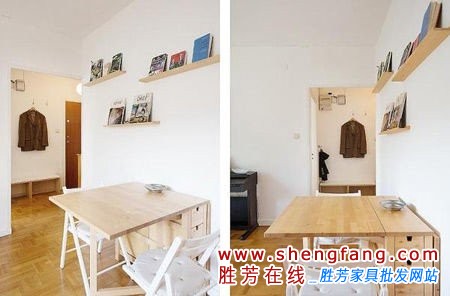 52平北歐風格小戶型裝修方案