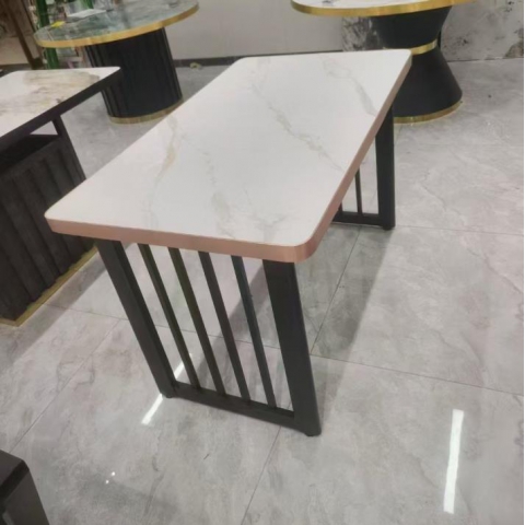 勝芳酒店家具 長(zhǎng)條桌 酒店長(zhǎng)條桌 快餐桌 巖板桌 酒店椅 快餐椅 酒店桌 桌子 酒店餐桌 丹林家具