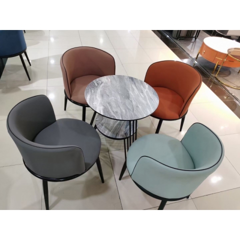 勝芳家具批發(fā)廠家，卡座，巖板桌，酒店桌椅，休閑椅，洽談桌椅，接待桌椅，咖啡桌椅組合  咖啡臺(tái)  小圓桌  三件套會(huì)客桌椅簡(jiǎn)約現(xiàn)代時(shí)尚  漫麗家具