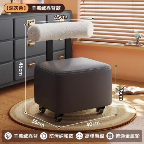 滑輪等  溜溜凳 試鞋凳 寵物凳 沙發(fā)凳 矮凳 坐墩 方皮墩批發(fā) 客廳家具 臥室家具皮墩_換鞋凳 雙強(qiáng)家具