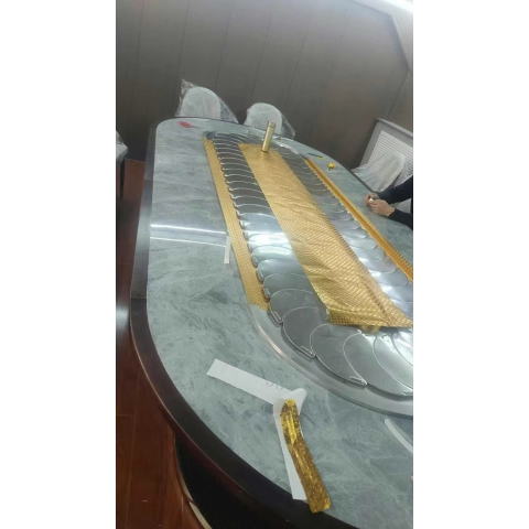旋轉(zhuǎn)火鍋?zhàn)?勝芳酒店家具批發(fā) 巖板餐桌 電動(dòng)桌 酒店桌 宴會(huì)桌 火鍋?zhàn)?餐桌 久順家具