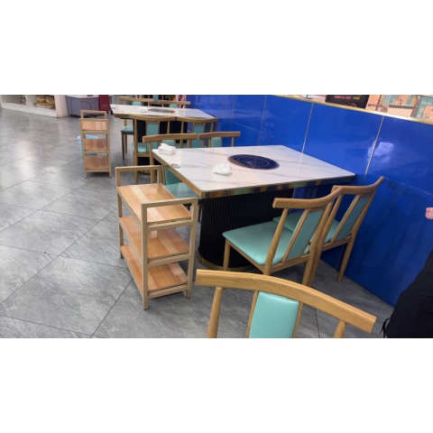 勝芳茶簡約 橡木桌，餐桌，餐椅系列 卓然家具