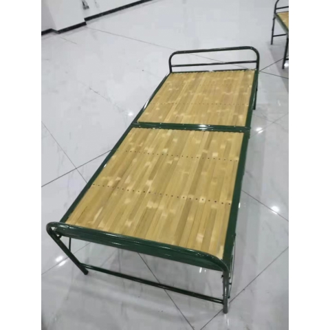 勝芳床鋪批發(fā) 折疊床 單人床 鐵藝折疊床 雙人床 四折床 午休床 行軍床 簡易床 鐵質(zhì)板床 竹條床 中正陽家具