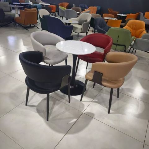勝芳家具批發(fā)廠家，卡座，巖板桌，酒店桌椅，休閑椅，洽談桌椅，接待桌椅，咖啡桌椅組合  咖啡臺  小圓桌  三件套會客桌椅簡約現(xiàn)代時尚  漫麗家具