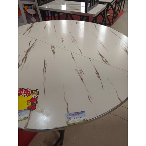 勝芳大圓桌 折疊桌批發(fā) 家用折疊大圓桌 腳輪桌 簡易餐桌 飯店餐桌 圓桌 酒店桌 可移動(dòng)餐桌 餐廳家具 飯店家具 軍龍家具