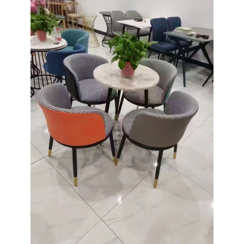 勝芳家具批發(fā)廠家，卡座，巖板桌，酒店桌椅，休閑椅，洽談桌椅，接待桌椅，咖啡桌椅組合  咖啡臺  小圓桌  三件套會客桌椅簡約現代時尚  鑫鵬酒店家具