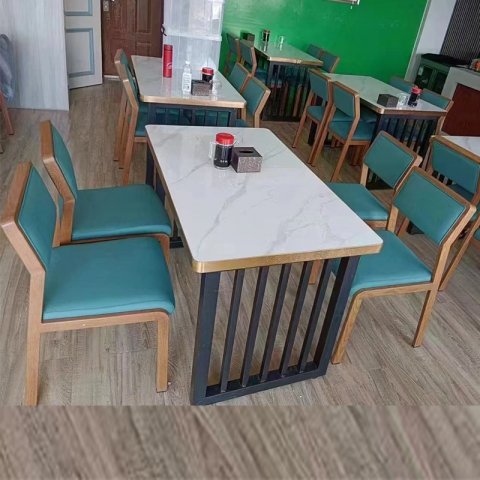 勝芳餐桌批發(fā) 巖板桌 快餐桌 酒店長條桌 酒店桌 酒店家具 安鑫家具