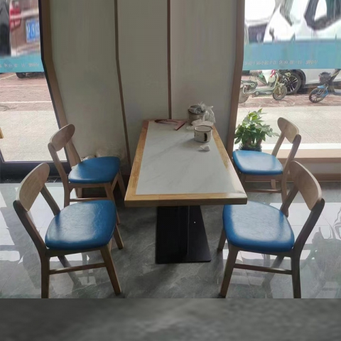 勝芳餐桌批發(fā) 快餐桌 酒店長條桌 酒店桌 酒店家具 安鑫家具