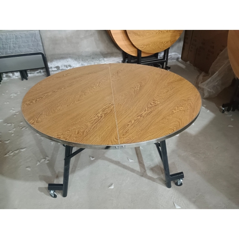 勝芳大圓桌 折疊桌批發(fā) 家用折疊大圓桌 腳輪桌 簡(jiǎn)易餐桌 飯店餐桌 圓桌 酒店桌 可移動(dòng)餐桌 餐廳家具 飯店家具 軍龍家具