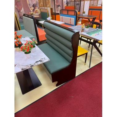勝芳卡座批發(fā) 沙發(fā)卡座 軟包卡座 餐椅卡座 普沃達(dá)家具