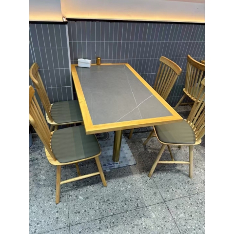 勝芳快餐桌批發(fā) 咖啡臺(tái)批發(fā) 實(shí)木餐飲桌  定制餐廳實(shí)木商用桌 鋼木餐桌 洽談桌 方桌 恒玖家具