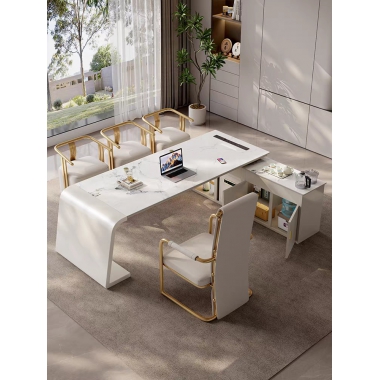 香河班臺批發(fā) 辦公桌 輕奢班臺 廣東生產(chǎn)香河倉庫現(xiàn)貨直發(fā) 香河潤澤家具